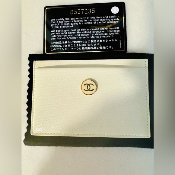*Authentic* Chanel Card Holder *Button Collection* - Picture 1 of 13